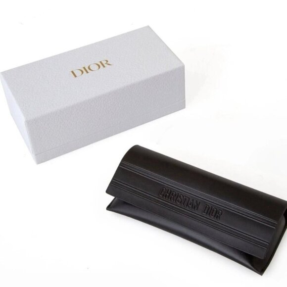 NEW AUTHENTIC ARCHIDIOR S1U B0K0 GOLD ORANGE SQUARE WOMEN DIOR SUNGLASSES - Picture 3 of 3